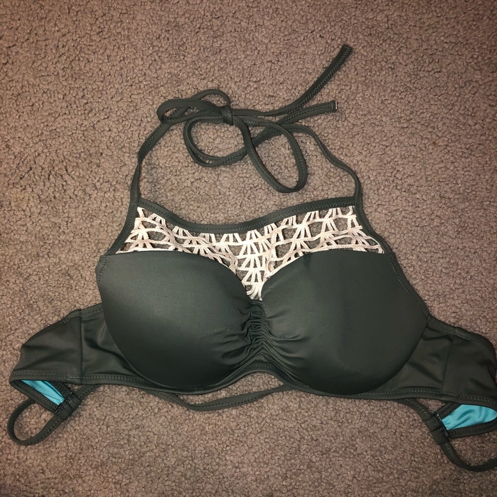 High neck bikini top